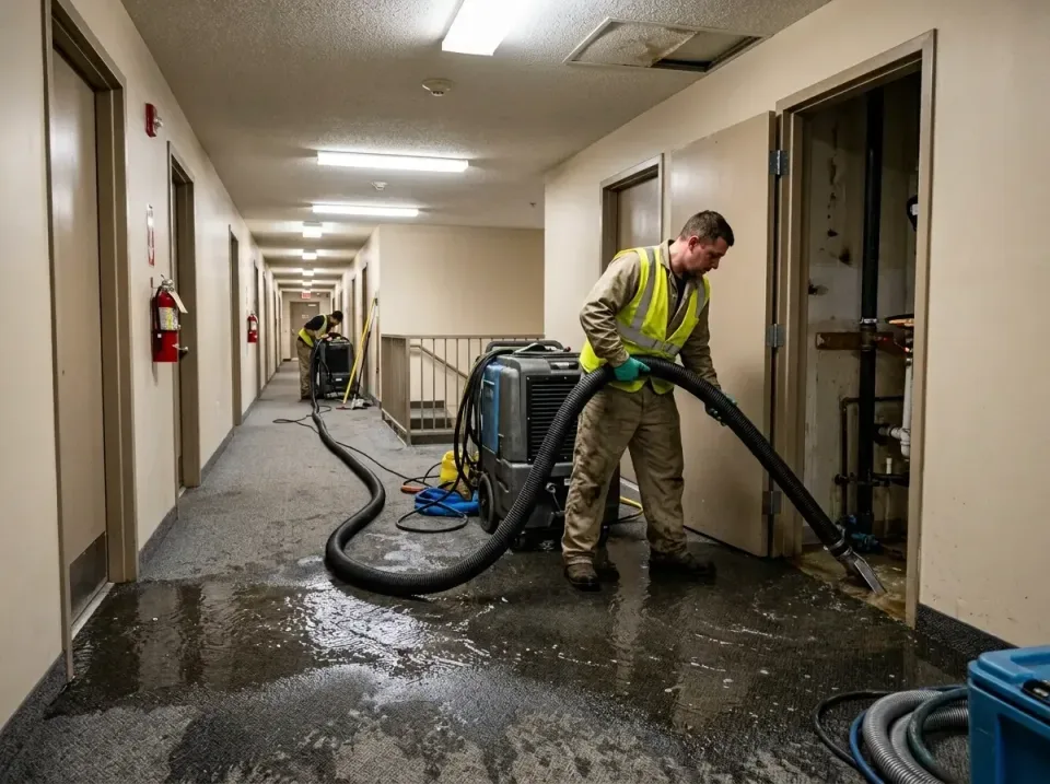 multi-unit-apartment-hallway-f-005 — frequently asked questions, Emergency Burst Pipe Water Extraction & Removal in Derry, PA